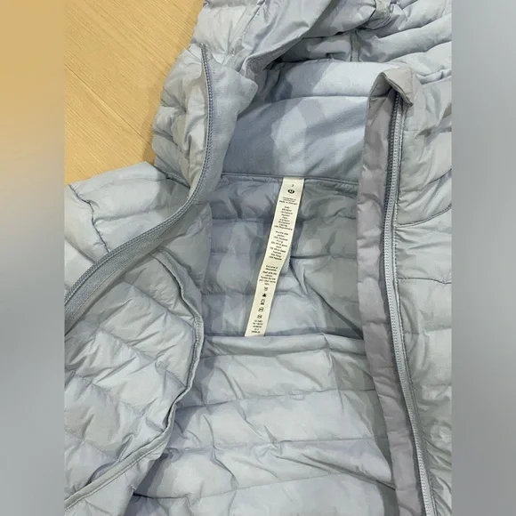 Lululemon Athletica Light Blue Puffer Jacket - Picture 5 of 6